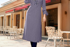 Ladies Flavour Forever Reyon Embroidery Kurti Design 1001 to 1007 9