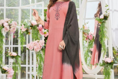 Ladies Flavour Ginni Vol 4 Viscose Kurti With Bottom & Dupatta Collection Design 1001 to 1006 Series (8)