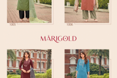 Ladies Flavour Marigold Cotton Polyester Design 1001 to 1008 14