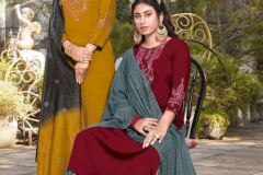 Ladies Flavour Ruhana Vol 5 Kurti With Bottom & Dupatta Design 6001 to 6006 Series (1)