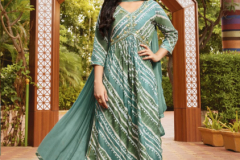 Ladies Flavour Vinee Modal Chanderi Print Kurti With Bottom & Dupatta Collection Design 4001 to 4004 Series (2)