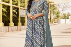 Ladies Flavour Vinee Modal Chanderi Print Kurti With Bottom & Dupatta Collection Design 4001 to 4004 Series (6)