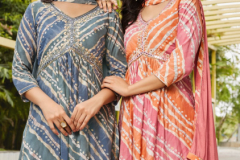 Ladies Flavour Vinee Modal Chanderi Print Kurti With Bottom & Dupatta Collection Design 4001 to 4004 Series (9)