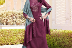 Ladies Flavours Bonus Vol 03 Chinon Fancy Weaving Kurti Collection Design 3001 to 3006 Series (22)