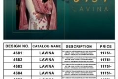 Lavina Jay Vijay 4681 to 4689 Series 8
