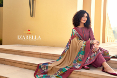 Laxmimaya Silk Mills Izabela Pasmina Pure Wool Digital Print Design 1274 to 1283jpg 2