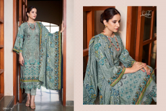 Levisha Chevron Nx Self Embroidery Lawn Cotton Pakistani Print Salwar Suits Collection Design 13 to 18 Series (2)