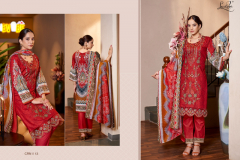 Levisha Chevron Nx Self Embroidery Lawn Cotton Pakistani Print Salwar Suits Collection Design 13 to 18 Series (3)