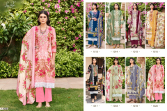 Levisha Jashn-E-Ishq Cambric Cotton Pakistani Print Salwar Suits Collection Design 1013 to 1020 Series (8)