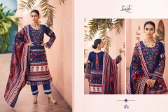 Levisha Mahefuz Vol 03 Satin Cotton Pakistani Salwar Suits Collection Design 1013 to 1020 Series (5)