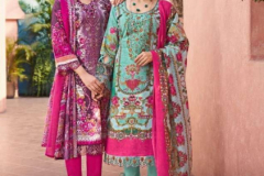 Levisha Mehefuz Vol 3 Satin Cotton Pakistani Print Salwar Suit Collection Design 1013 to 1020 Series (1)