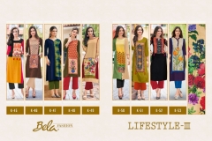Life Style Vol 3 By Bela Fashion Rayon Kurtis 11