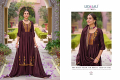Lily & Lali Aafreen Silk Kurti With Bottom & Dupatta Collection Design 10601 to 10606 Series (3)