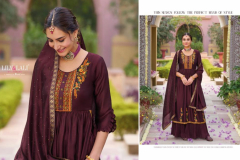 Lily & Lali Aafreen Silk Kurti With Bottom & Dupatta Collection Design 10601 to 10606 Series (4)