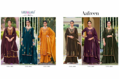Lily & Lali Aafreen Silk Kurti With Bottom & Dupatta Collection Design 10601 to 10606 Series (7)