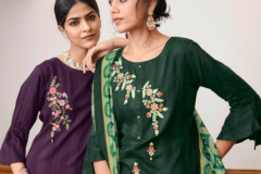 Lily & Lali Mahima Viscose Jam Silk Kurti With Pant Design 6021 to 6028 Series (1)