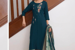 Lily & Lali Mahima Viscose Jam Silk Kurti With Pant Design 6021 to 6028 Series (9)