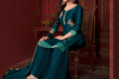 Lily & Lali Malang Silk Kurti With Sharara & Dupatta Collection Design 10191 to 10196 Series (14)