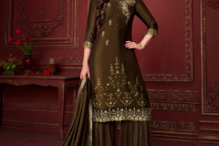 Lily & Lali Malang Silk Kurti With Sharara & Dupatta Collection Design 10191 to 10196 Series (7)