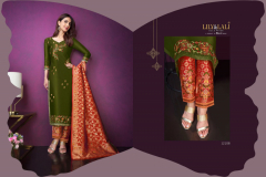 Lily & Lali Meenakari Vol 3 Bember Silk Kurti With Bottom & Dupatta Collection Design 12101 to 12108 Series (16)