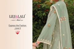 Lily & Lali Nazakat Pure Organza Kurti With Bottom & Dupatta Collection 11801 to 11806 Series (14)