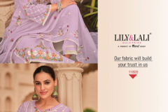 Lily & Lali Nazakat Pure Organza Kurti With Bottom & Dupatta Collection 11801 to 11806 Series (15)