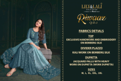 Lily & Lali Riwaaz 3 Kurti With Palazoo & Dupatta Collection Design 10091 to 10094 Series (4)