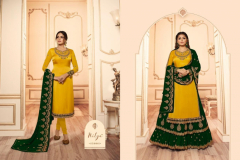 LT Fabrics Nitya Vol 145 Georgette Design 45001 to 45009 3