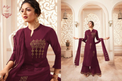 Lt Nitya Fabrics Vivana Suits Design 101 to 107 12