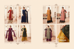 Lt Nitya Fabrics Vivana Suits Design 101 to 107 5