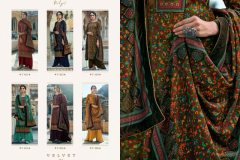 LT Nitya Velvet Vol 04 Velvet Digital Print Design 401 to 406