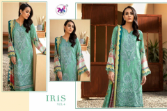 M3 Fashion Iris Vol 04 Premium Cotton Collection Pakisthani Suits Design 55001 to 55003 5