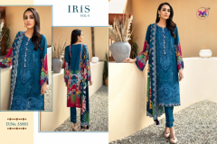 M3 Fashion Iris Vol 04 Premium Cotton Collection Pakisthani Suits Design 55001 to 55003 7