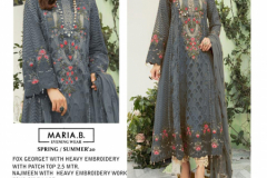 M3 Fashion Maria B Shades Georgette Pakistani Suits 2