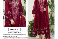 M3 Fashion Maria B Shades Georgette Pakistani Suits 4