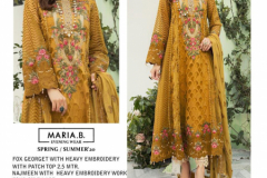 M3 Fashion Maria B Shades Georgette Pakistani Suits 6