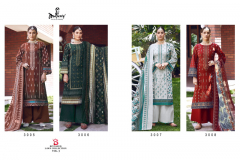 Majesty Bin Saeed Lawn Collection Vol 03 Cotton Pakistani Suits Design 3005 to 3008 Series (6)