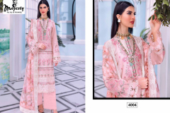 Majesty Cheveron Lawn Vol 02 Pure Cotton Pakistani Salwar Suits Collection Design 4001 to 4005 Series (4)