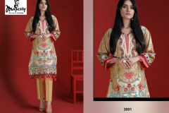 Majesty Cheveron Lawn Vol 03 Pure Cotton Pakistani Suits Collection Design 3001 to 3006 Series (2)
