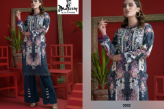 Majesty Cheveron Lawn Vol 03 Pure Cotton Pakistani Suits Collection Design 3001 to 3006 Series (7)