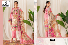 Majesty Cheveron Lawn Vol 08 Pure Cotton Pakistani Suits Collection Design 8001 to 8006 Series (2)