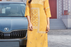 Manas Fab Livaa Viscose Linen Flex Kurti With Bottom Design 501 to 506 Series (4)