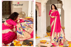 Manjubaa Madhushala Paithani Banarasi Silk Saree Design 6901 to 6908 (12)
