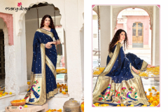 Manjubaa Madhushala Paithani Banarasi Silk Saree Design 6901 to 6908 (8)