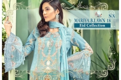 Mariya.B.Lawn Vol-18 Nx By Shree Fabs Cotton Printed Suits 1