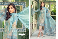 Mariya.B.Lawn Vol-18 Nx By Shree Fabs Cotton Printed Suits 6