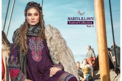 Mariya B Lawn Vol 3 By Shree Fabs Cotton Printed Suits 13