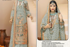 Maryams Georgette With Embroidery Work Pakistani Collection Design 103E to 103H Series (2)