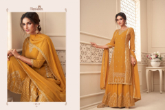 Maskeen Ji Afrozeh Palazzo Salwar Suit Design 11017 to 11023 Series (2)