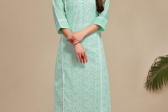 Matsya Freya Vol 02 Reyon Cotton With Schiffli Work Kurti With Pant Design 201 to 205 Series (4)